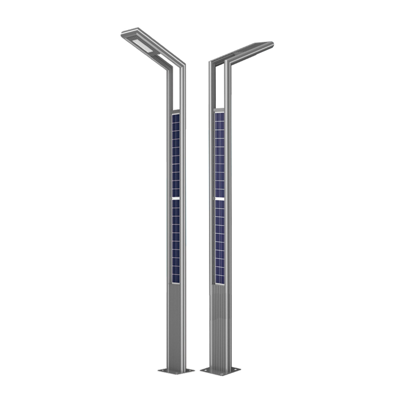 DDK-GN003 Doppelseitig integrierter Solar-Aluminiummast