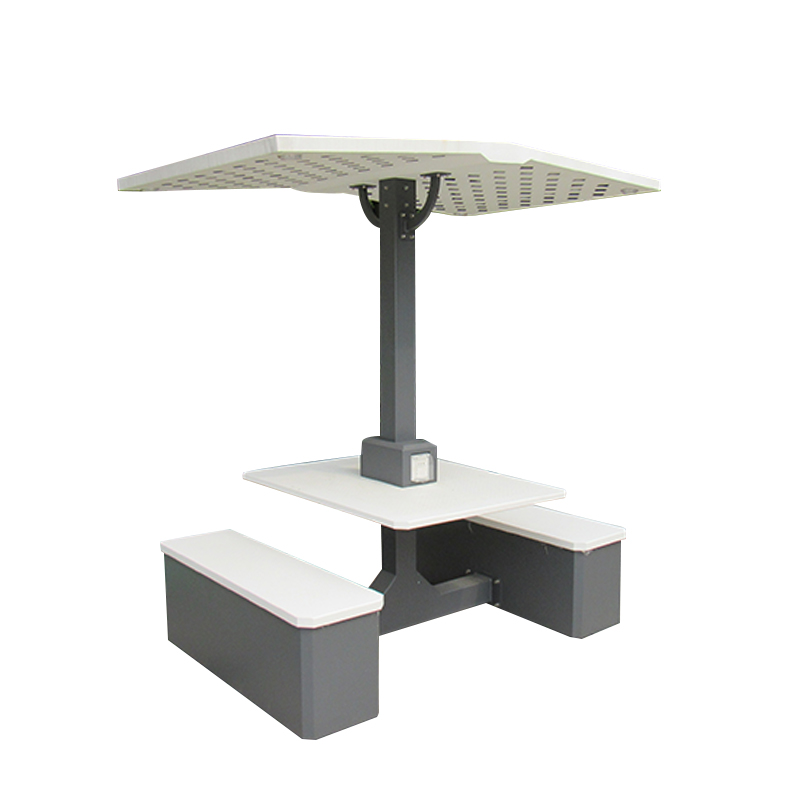 DDK-2070 Set aus Solarbank und quadratischem Tisch, aufladbare WLAN-Bank mit Wechselrichter