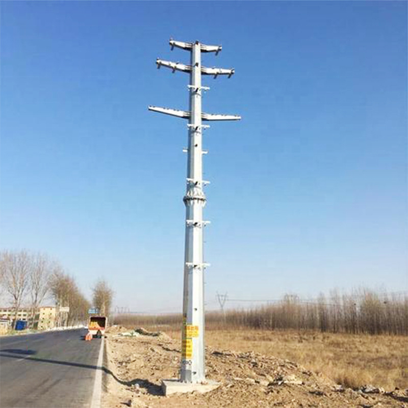Elektrischer Hochmastmast-Kraftturm