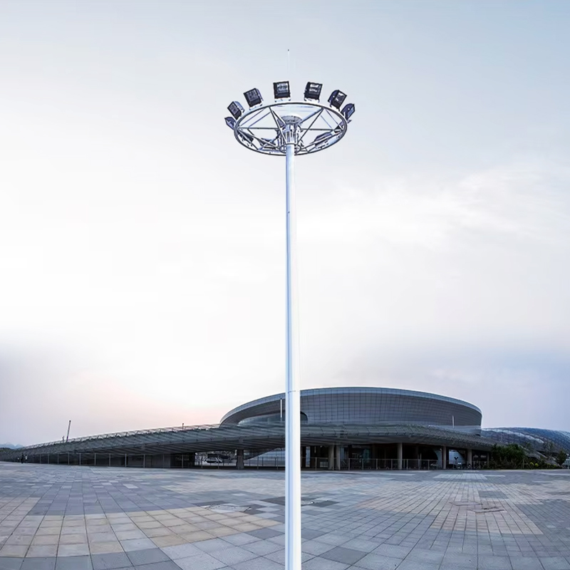 Anpassbare Zwölfeck-Hochmastmasten mit zwanzig Seiten für das Highway-Stadion