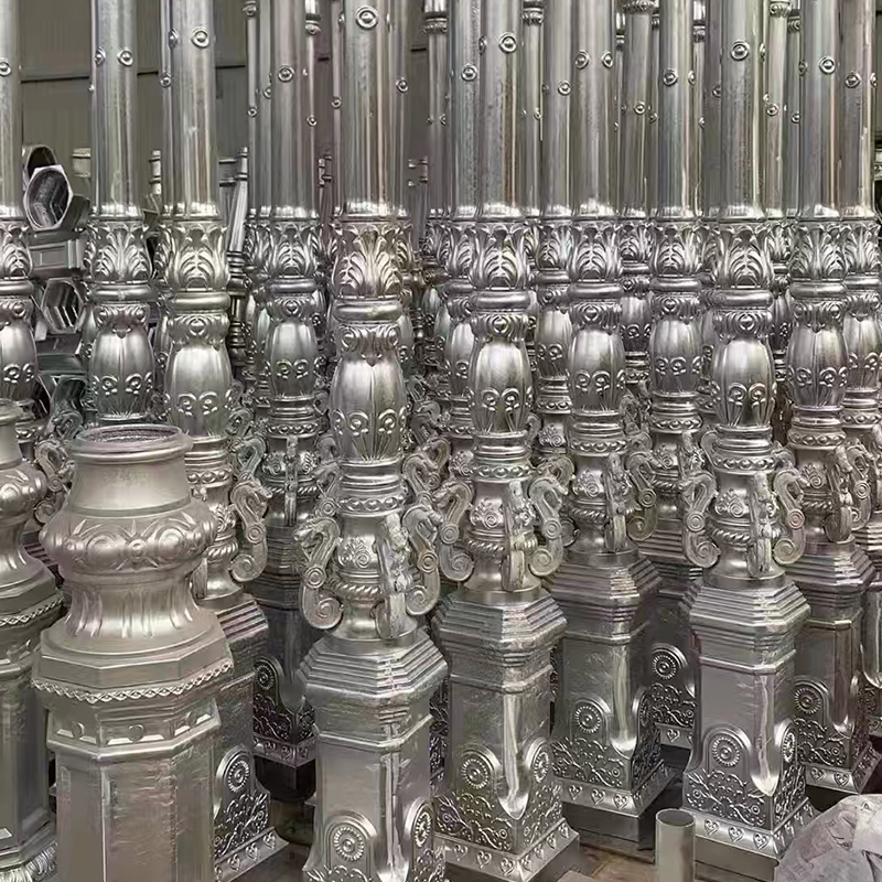 DDK-1501 Aluminium-Basisabdeckungen für dekorative Lichtmasten